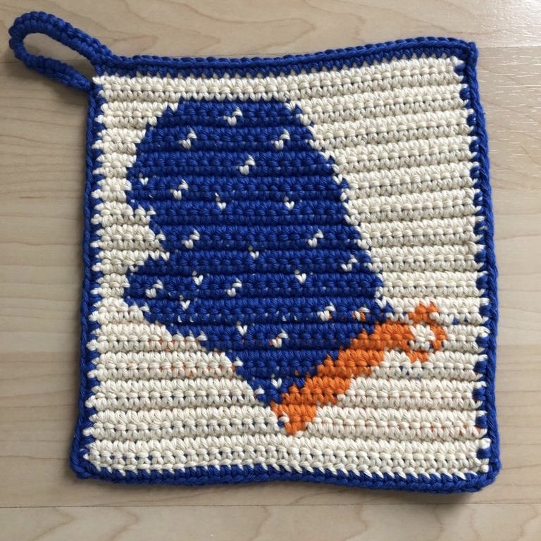Häkelanleitung Topflappen Handschuh – Bild 3